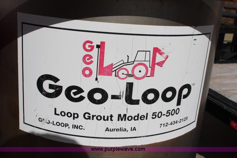 image for item L6779 Geo-loop 50-500 geothermal water well grout machine