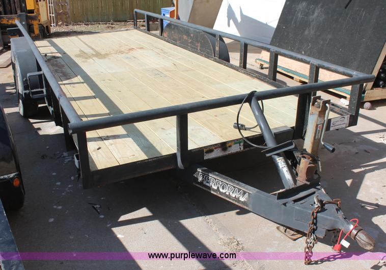 image for item L6780 2006 Parker Performance equipment trailer