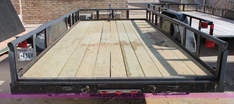 image for item L6780 2006 Parker Performance equipment trailer