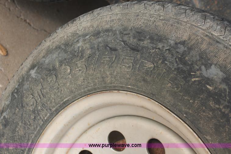 image for item L6780 2006 Parker Performance equipment trailer