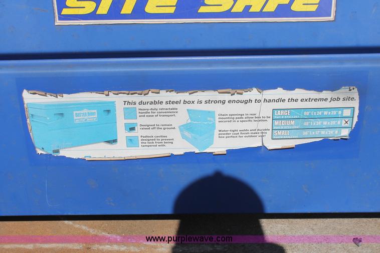 image for item L6816 Better Built Site Safe toolbox