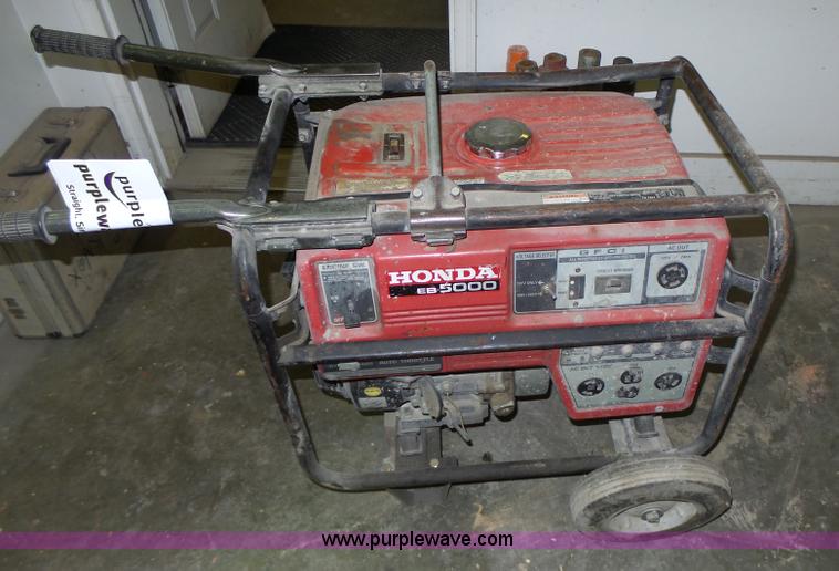 image for item L7028 Honda EB5000 generator