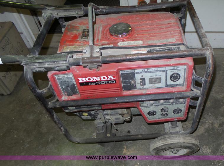 image for item L7028 Honda EB5000 generator