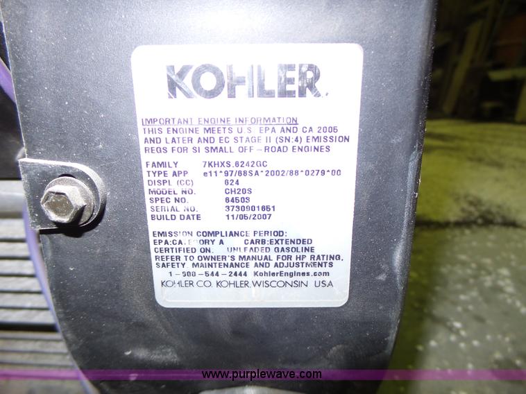 image for item L7039 Kohler Command 20 engine