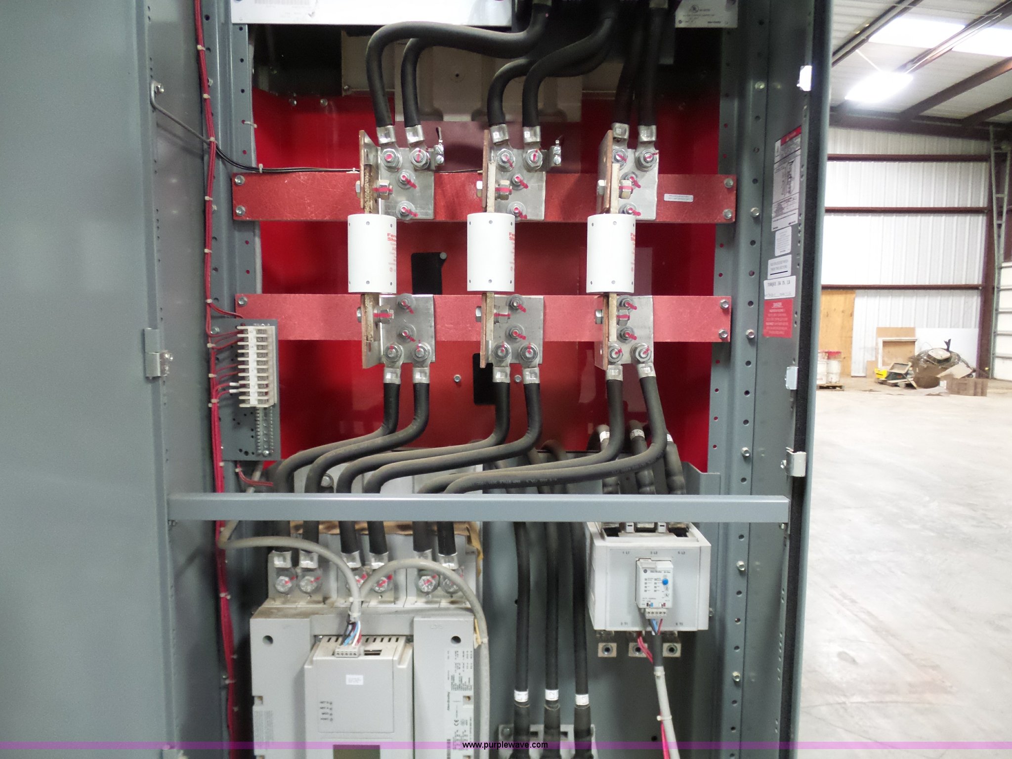 (2) Allen Bradley Centerline 2100 series MCC electrical boxes in ...