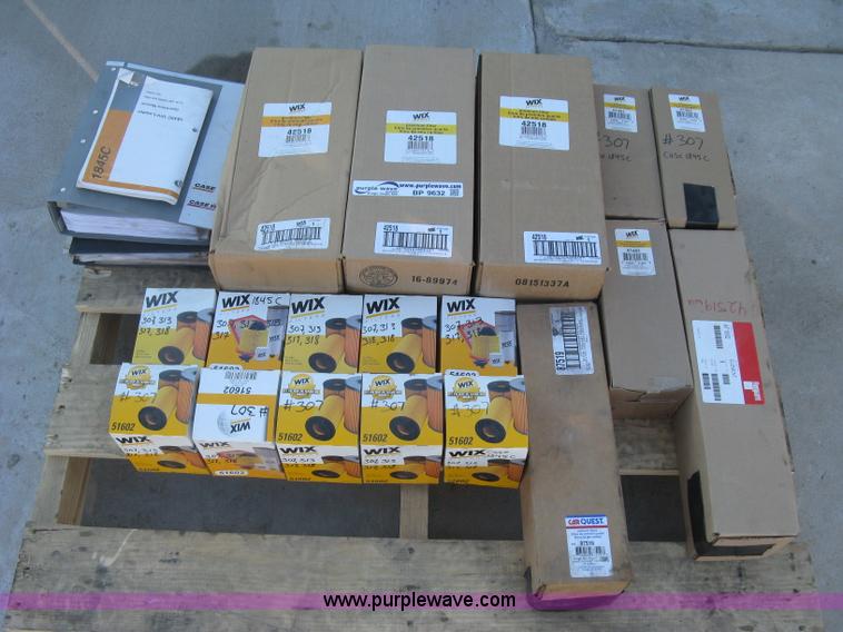 image for item BP9632 Case 1845 skid steer filters and manuals