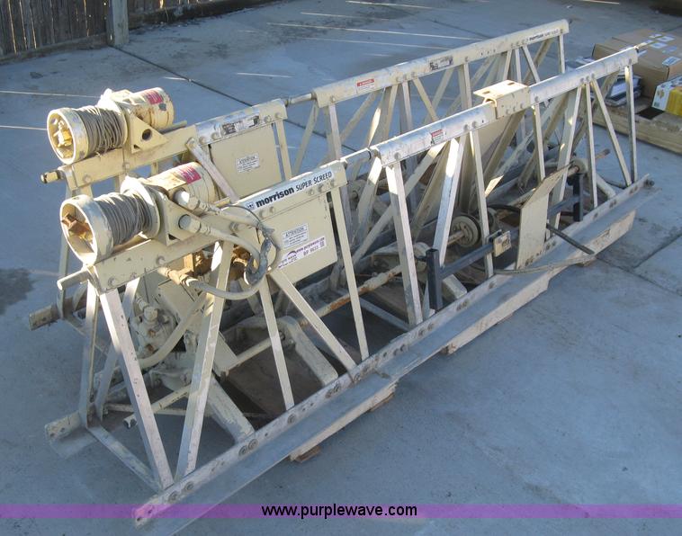 image for item BP9633 Morrison Super screeds