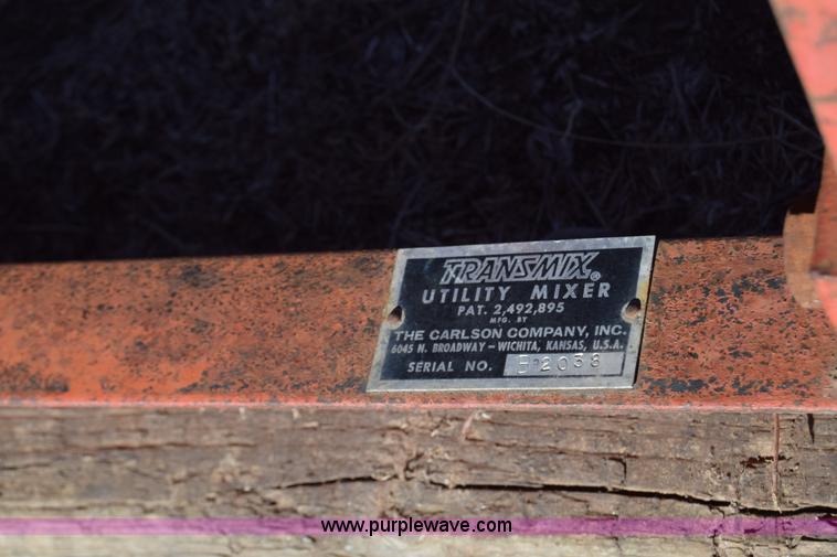 image for item BW9299 Transmix utility mixer