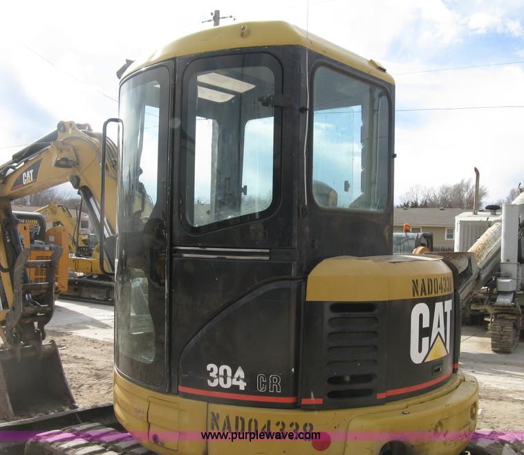 image for item J2925 2006 Caterpillar 304CR compact excavator