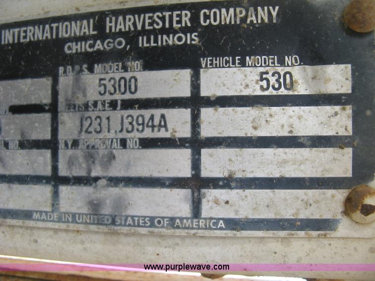 image for item J2933 International 530 wheel loader