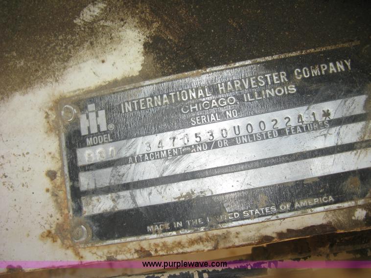 image for item J2933 International 530 wheel loader