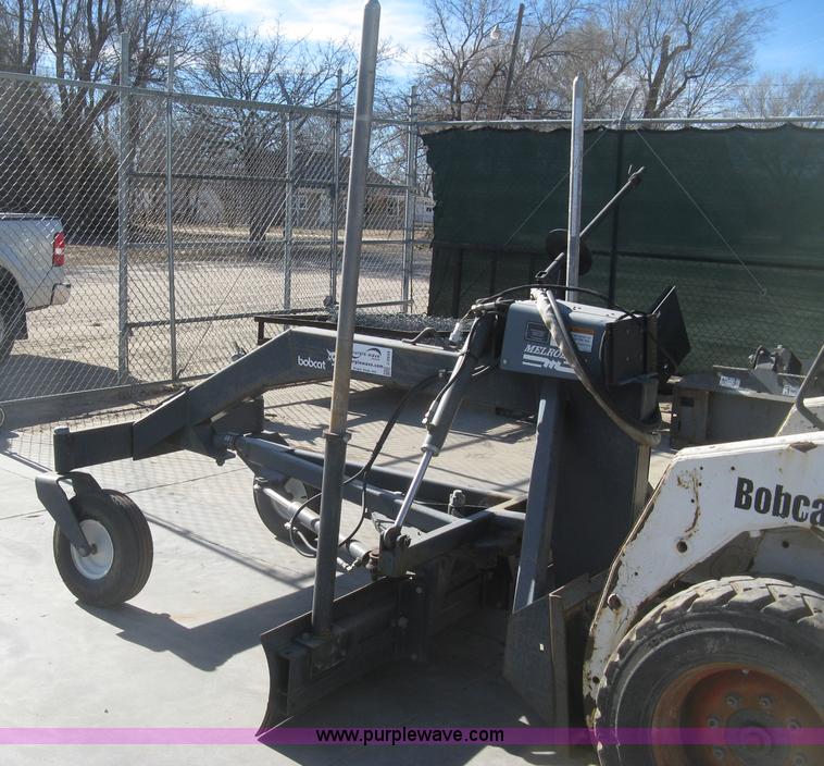 Bobcat skid steer grader attachment in Larned, KS Item J2934 sold