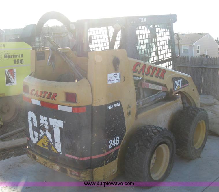 image for item J2935 2002 Caterpillar 248 skid steer