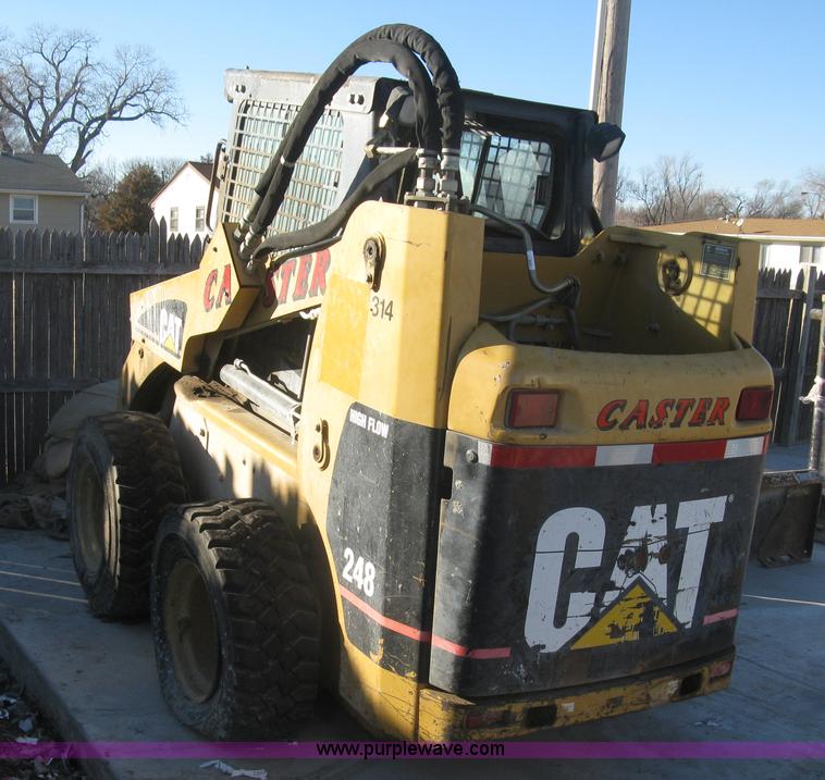 image for item J2935 2002 Caterpillar 248 skid steer