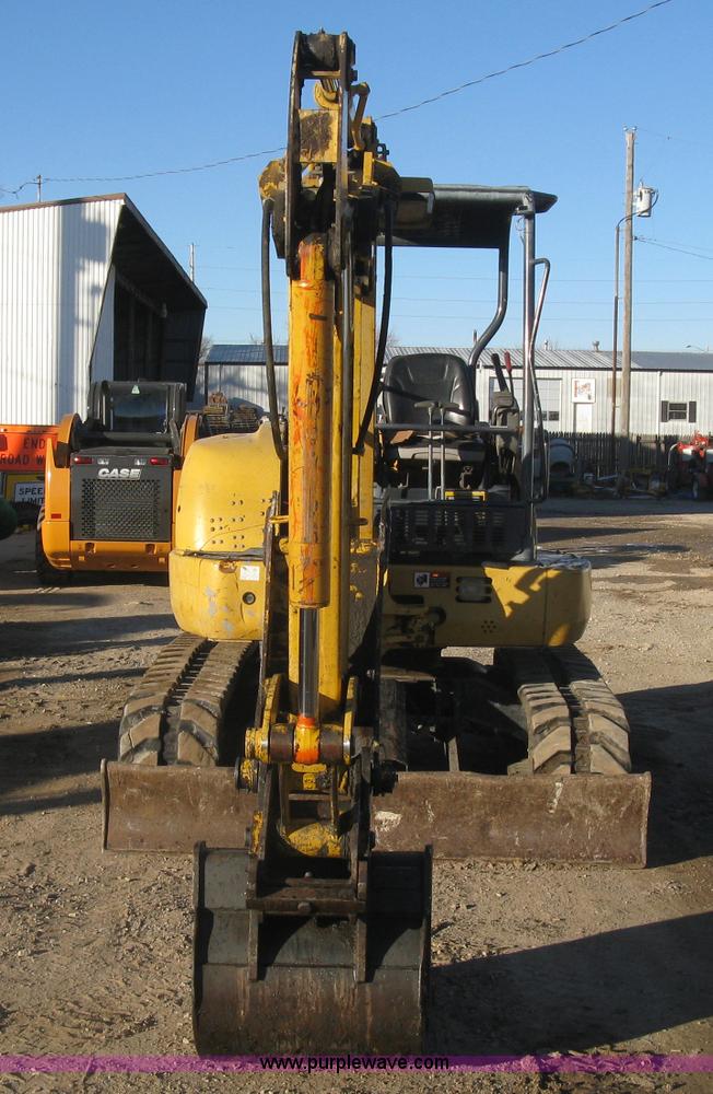 image for item J2938 2004 John Deere 50C ZTS compact excavator