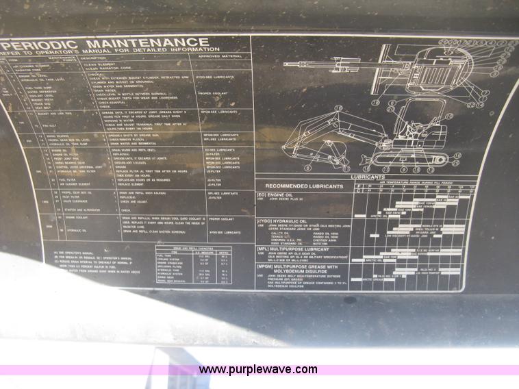 image for item J2938 2004 John Deere 50C ZTS compact excavator