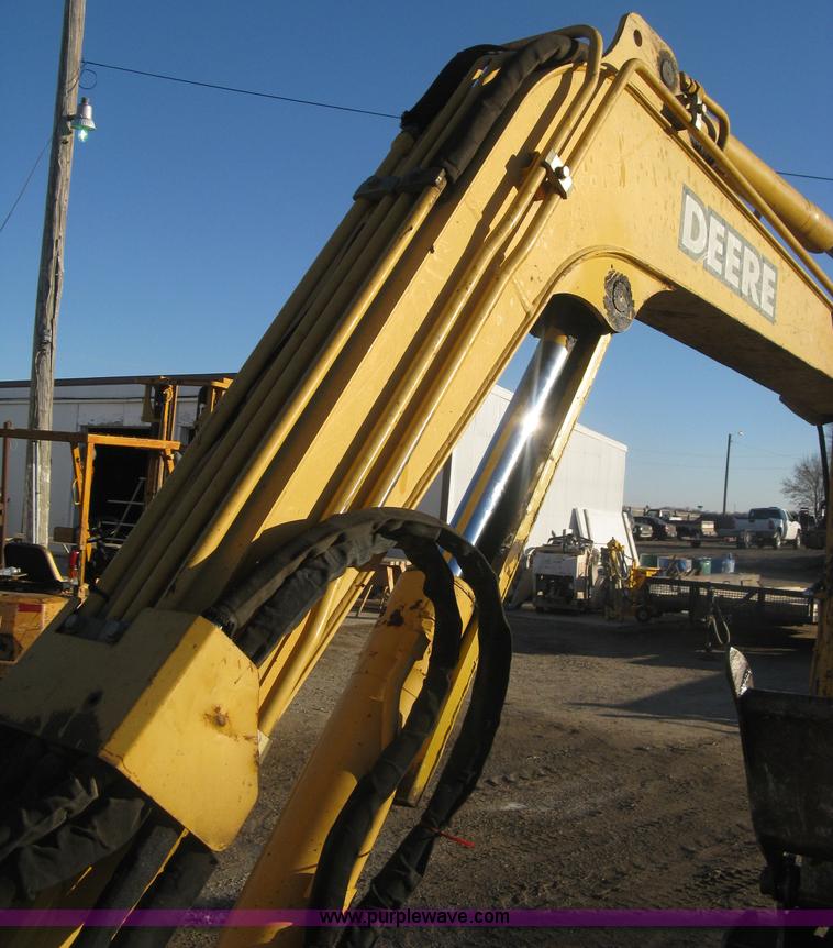 image for item J2938 2004 John Deere 50C ZTS compact excavator