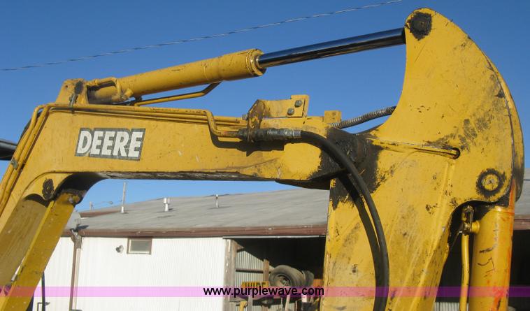 image for item J2938 2004 John Deere 50C ZTS compact excavator
