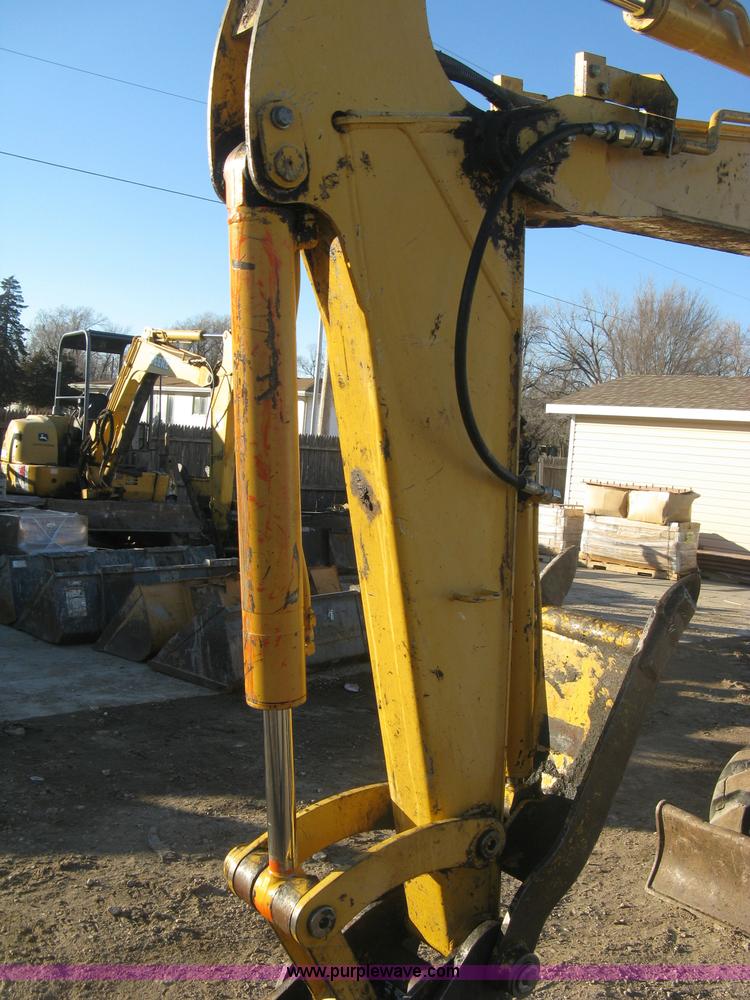 image for item J2938 2004 John Deere 50C ZTS compact excavator