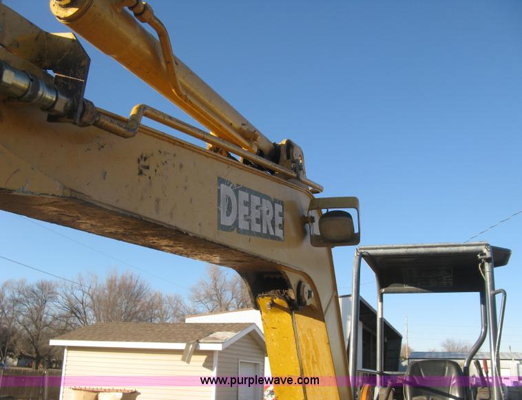 image for item J2938 2004 John Deere 50C ZTS compact excavator