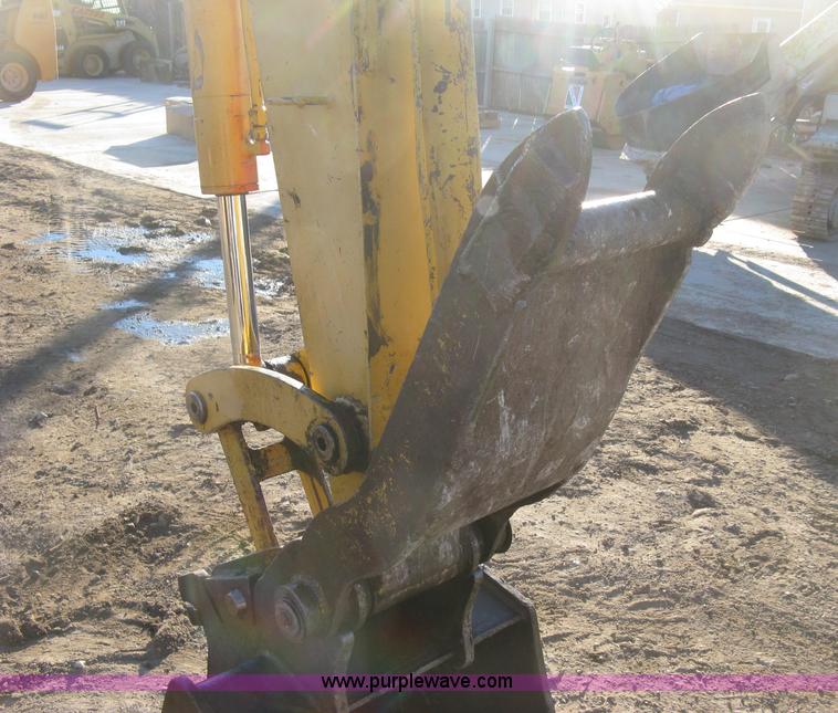 image for item J2938 2004 John Deere 50C ZTS compact excavator