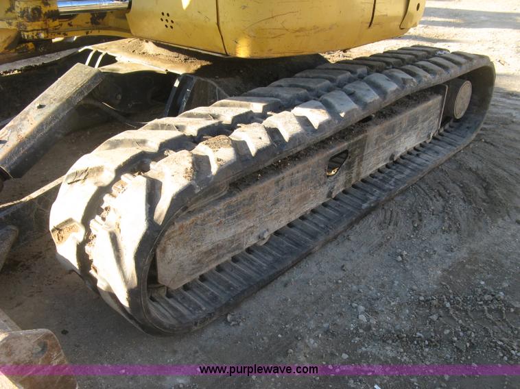 image for item J2938 2004 John Deere 50C ZTS compact excavator