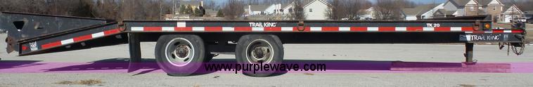 image for item J4517 1998 Trail King TK20-2400 equipment trailer