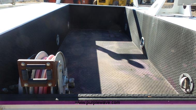 image for item J4650 Summit utility bed with crane