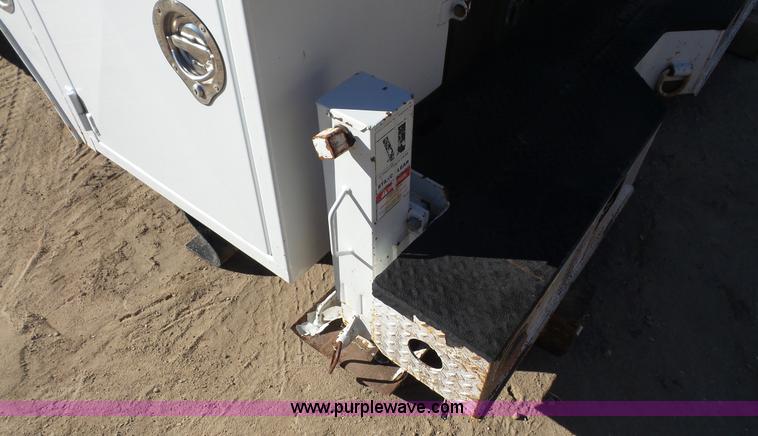 image for item J4650 Summit utility bed with crane