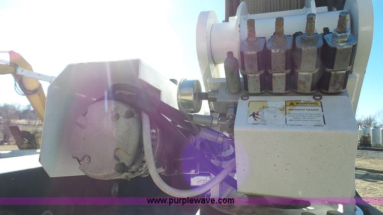 image for item J4650 Summit utility bed with crane