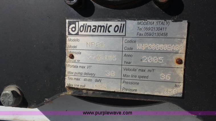 image for item J4650 Summit utility bed with crane