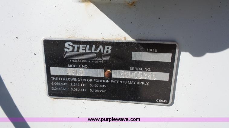 image for item J4650 Summit utility bed with crane