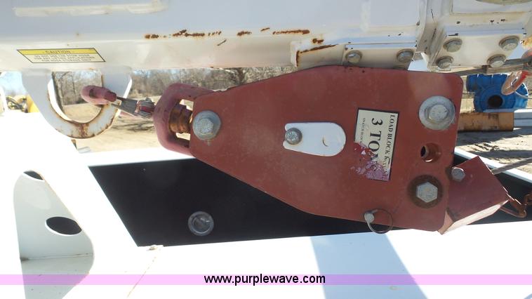 image for item J4650 Summit utility bed with crane