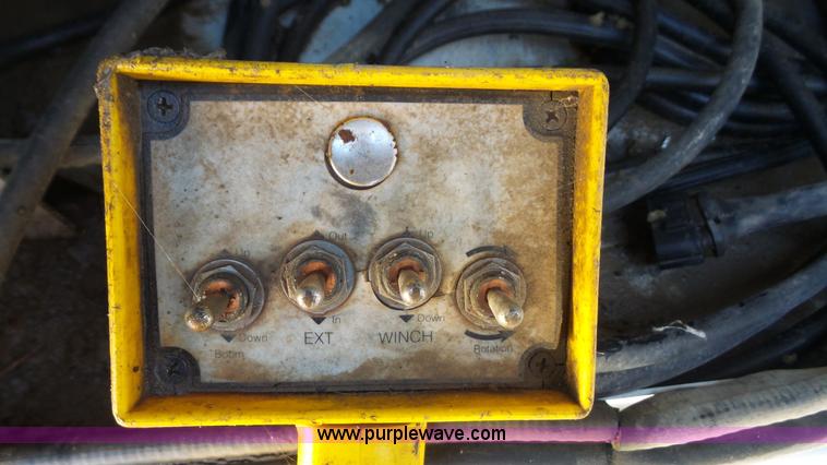 image for item J4650 Summit utility bed with crane