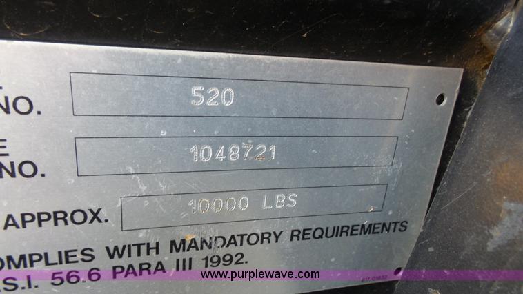 image for item J4654 2005 JCB 520 telehandler