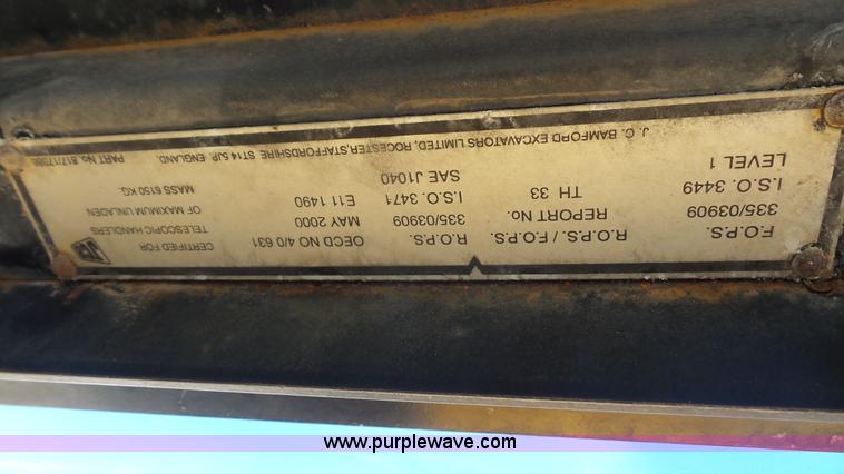 image for item J4655 2005 JCB 520 telehandler