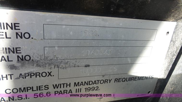 image for item J4655 2005 JCB 520 telehandler