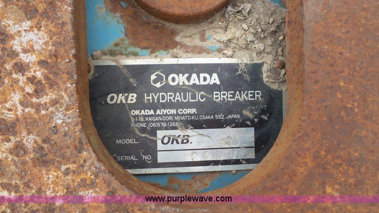 image for item J4657 Okada OKB308 hydraulic breaker