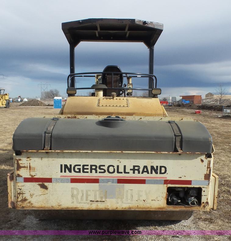 image for item J4677 2000 Ingersoll Rand DD110HF vibratory double drum roller