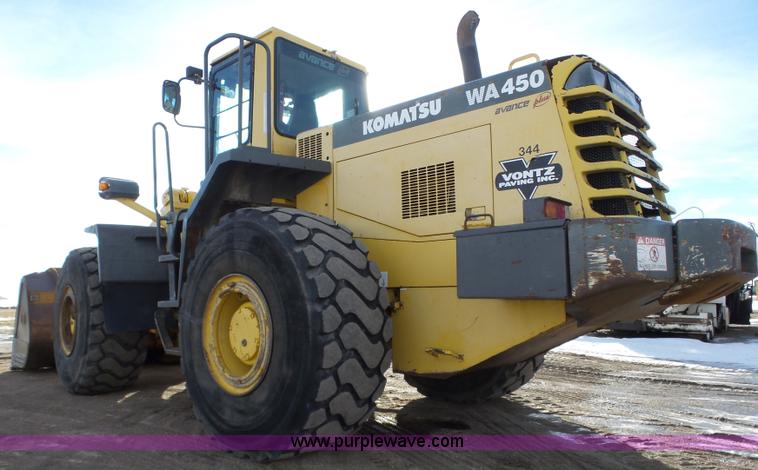 image for item J8809 2000 Komatsu WA450-3MC wheel loader