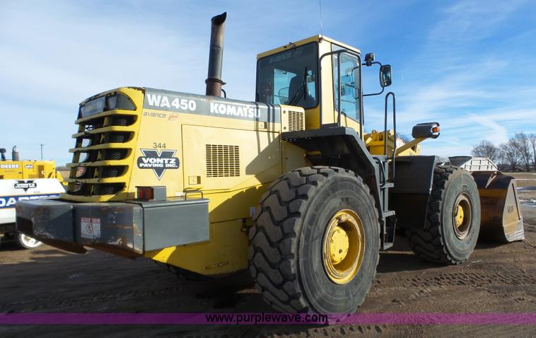 image for item J8809 2000 Komatsu WA450-3MC wheel loader
