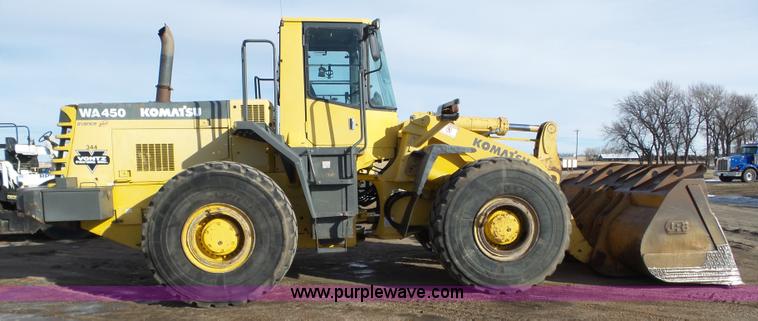 image for item J8809 2000 Komatsu WA450-3MC wheel loader