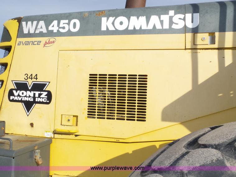 image for item J8809 2000 Komatsu WA450-3MC wheel loader
