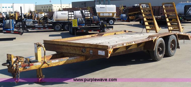 image for item K1267 2003 Butler equipment trailer