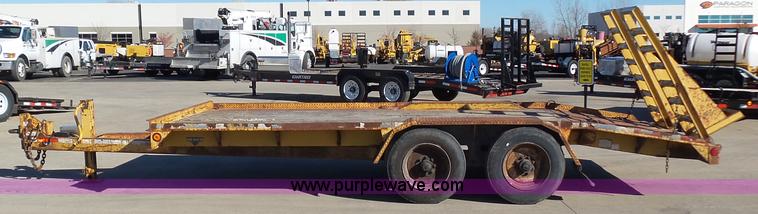 image for item K1267 2003 Butler equipment trailer