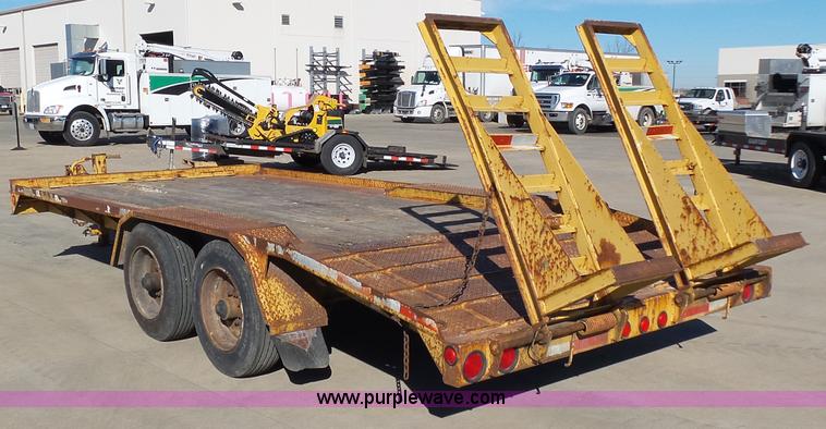 image for item K1267 2003 Butler equipment trailer