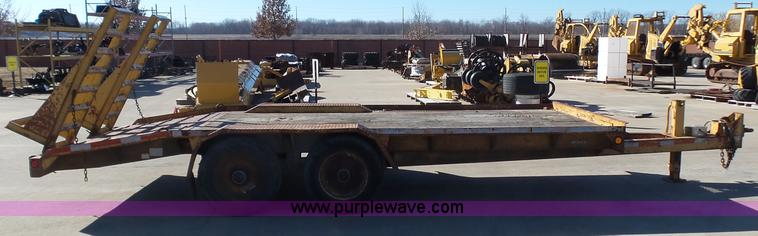 image for item K1267 2003 Butler equipment trailer