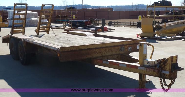 image for item K1267 2003 Butler equipment trailer