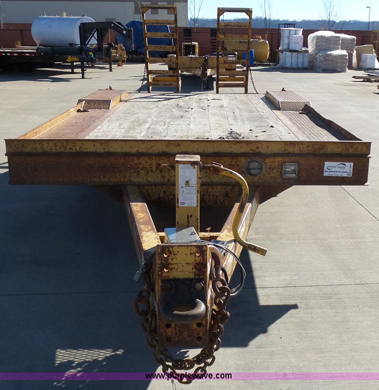 image for item K1267 2003 Butler equipment trailer