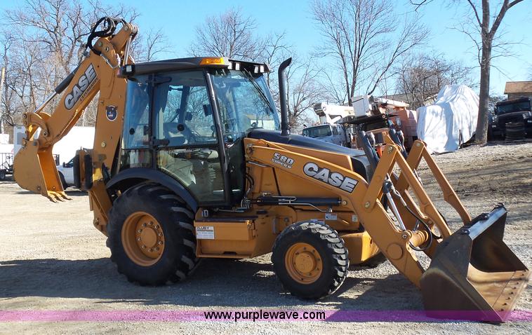 image for item K1279 2012 Case 580 Super N backhoe